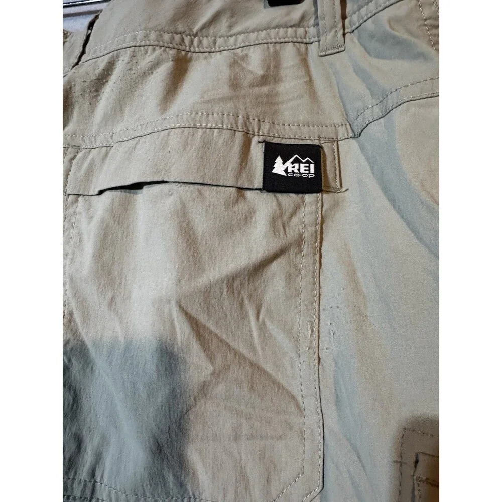 REI Co-Op Women's 10P Convertible Zip Off Outdoor Hiking Pants Relaxed Fit